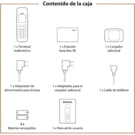 Gigaset CL390 Teléfono Inalámbrico Gris Gigaset CL390 Teléfono Inalámbrico Gris